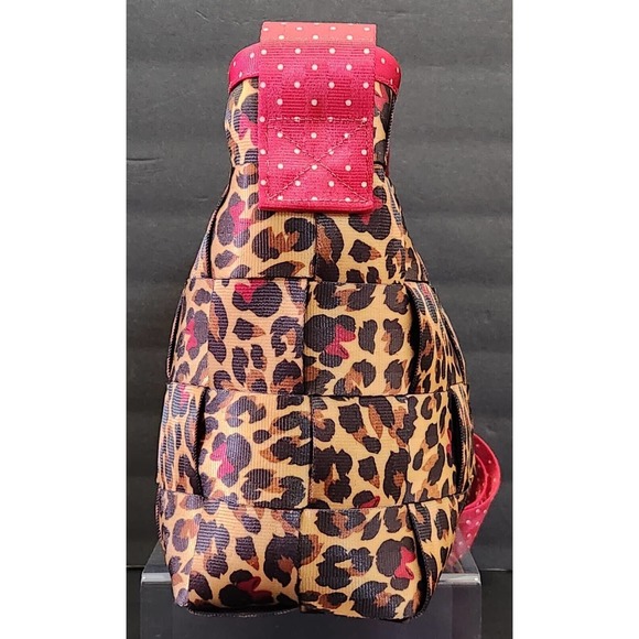 Harvey's For Disney Couture Minnie Mouse Leopard Print Seatbelt Purse NWT! - Picture 5 of 16